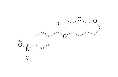 3,3a,4,7a-Tetrahydro-6-methyl-2H-furo[2,3-b]pyran-5-yl 4'-Nitrobenzoate
