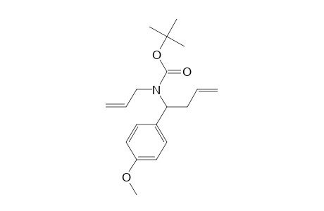 Tert-Butyl Allyl[1-(4-methoxyphenyl)but-3-enyl]carbamate