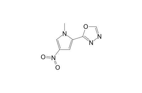 2-(1-Methyl-4-nitro-2-pyrrolyl)-1,3,4-oxadiazole