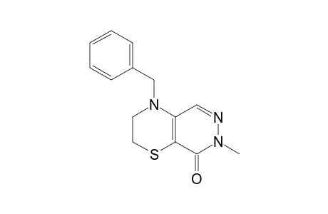 4-BENZYL-7-METHYL-2,3-DIHYDRO-4H-PYRIDAZINO-[4,5-B]-[1,4]-THIAZIN-8(7H)-ONE