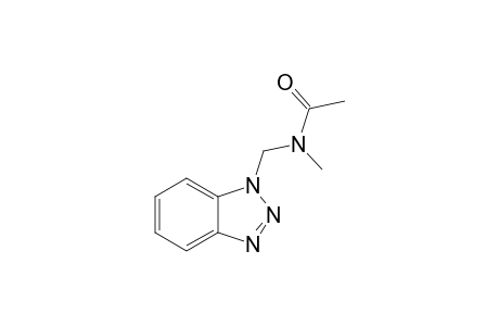 N-(benzotriazol-1-ylmethyl)-N-methylacetamide