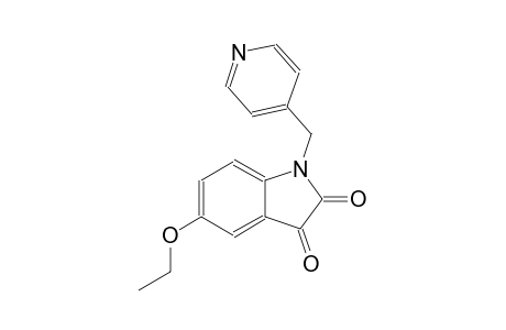 5-ethoxy-1-(4-pyridinylmethyl)-1H-indole-2,3-dione