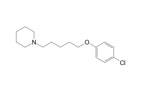 1-[5-(4-Chloranylphenoxy)pentyl]piperidine