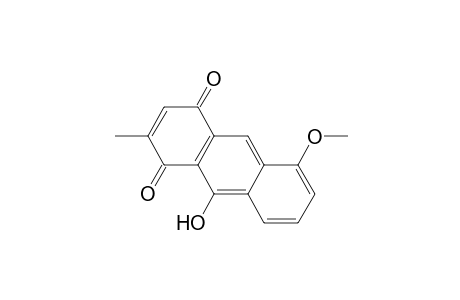 1,4-Anthracenedione, 9-hydroxy-5-methoxy-2-methyl-