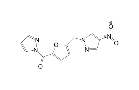 4-nitro-1-{[5-(1H-pyrazol-1-ylcarbonyl)-2-furyl]methyl}-1H-pyrazole