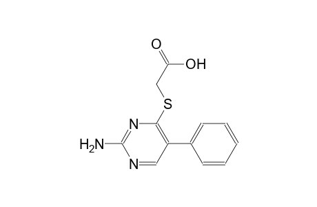 [(2-amino-5-phenyl-4-pyrimidinyl)sulfanyl]acetic acid