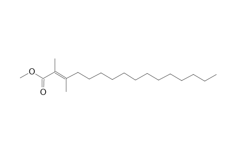 2-Hexadecenoic acid, 2,3-dimethyl-, methyl ester, (E)-
