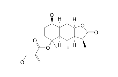 4-ALPHA-[2'-HYDROXYMETHYLACRYLOXY]-1-BETA-HYDROXY-14-(5->6)-ABEO-EREMOPHILAN-12,8-OLIDE