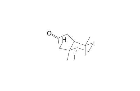 4,4,7-Trimethyl-7-alpha.-iodoperhydroindan-2-one