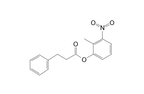 2-Methyl-3-nitrophenyl .beta.-phenylpropionate