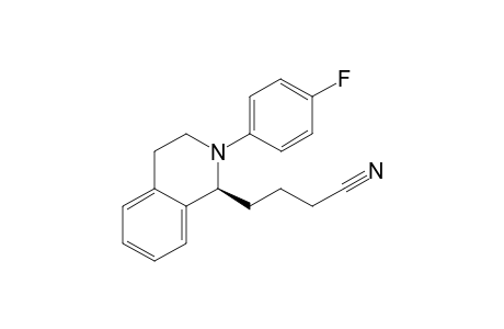 4-[(1S)-2-(4-fluorophenyl)-3,4-dihydro-1H-isoquinolin-1-yl]butanenitrile