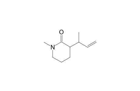 3-(But-3'-en-2'-yl)-1-methyl-piperidin-2-one
