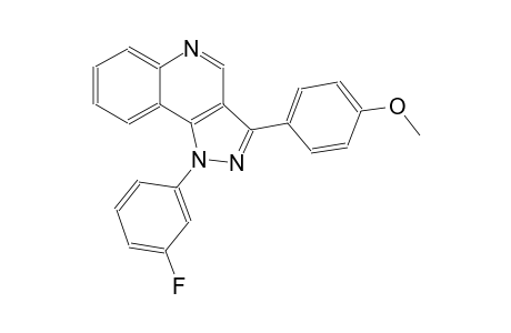 1-(3-fluorophenyl)-3-(4-methoxyphenyl)-1H-pyrazolo[4,3-c]quinoline