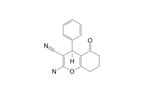 (R)-2-AMINO-5-OXO-4-PHENYL-5,6,7,8-4H-CHROMENE-3-CARBONITRILE