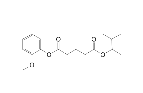 Glutaric acid, 3-methylbut-2-yl 5-methyl-2-methoxybenzyl ester