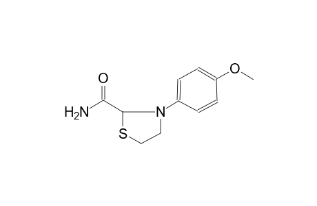 2-thiazolidinecarboxamide, 3-(4-methoxyphenyl)-