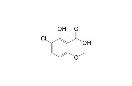 3-chloro-2-hydroxy-6-methoxybenzoic acid