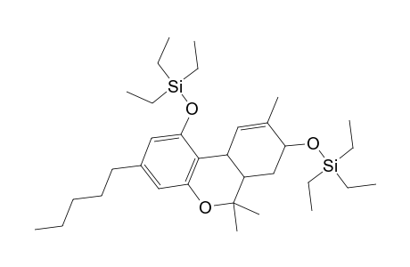 Triethyl((6,6,9-trimethyl-3-pentyl-8-[(triethylsilyl)oxy]-6a,7,8,10a-tetrahydro-6H-benzo[c]chromen-1-yl)oxy)silane