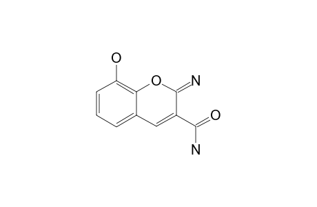 2-IMINO-8-HYDROXY-2H-BENZOPYRAN-3-CARBOXAMIDE