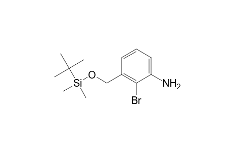 2-Bromo-3-(tert-butyldimethylsilyloxymethyl)aniline