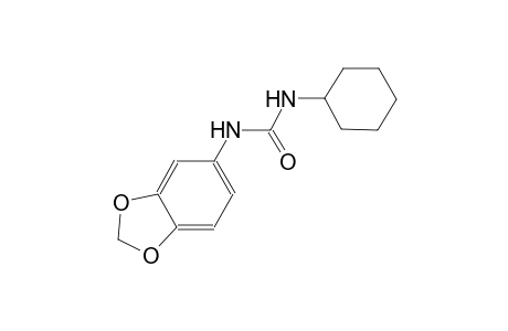 N-(1,3-benzodioxol-5-yl)-N'-cyclohexylurea
