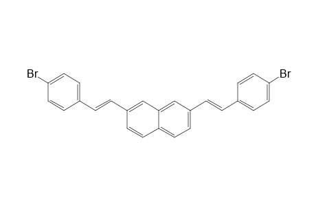 2,7-bis[(E)-2-(4-bromophenyl)ethenyl]naphthalene