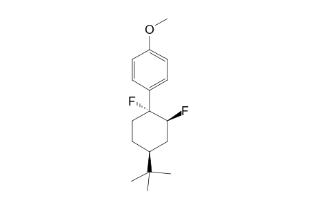r-1-(4-Methoxyphenyl)-1,t-2-difluoro-t-4-tert-butylcyclohexane
