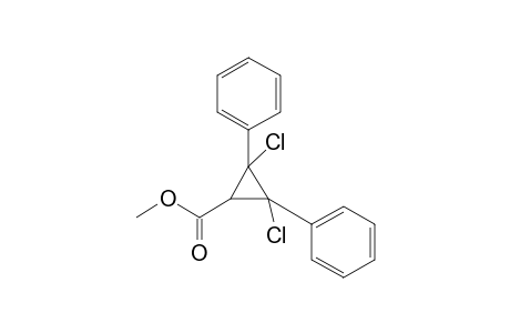 Cyclopropanecarboxylic acid, 2,3-dichloro-2,3-diphenyl-, methyl ester