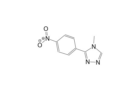 4H-1,2,4-triazole, 4-methyl-3-(4-nitrophenyl)-