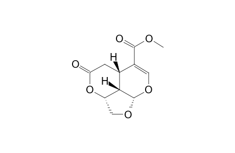 Multiflorin (1,3,8-trioxa-4-oxo-6-carbomethoxyacenaphthylene)