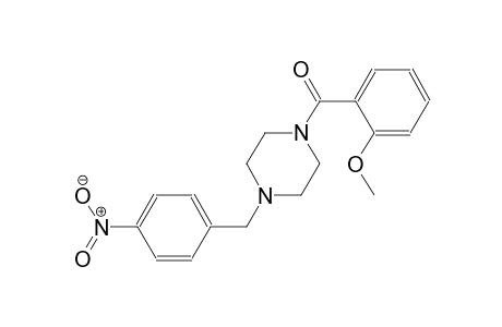 1-(2-methoxybenzoyl)-4-(4-nitrobenzyl)piperazine