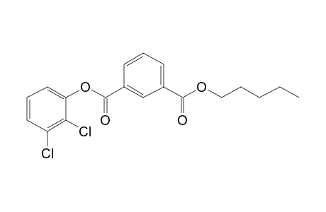 Isophthalic acid, 2,3-dichlorophenyl pentyl ester