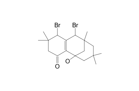 6,8-DIBROMO-DIISOPHOR-2(7)-EN-1-OL-3-ONE