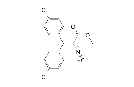 Methyl 3,3-bis(4-chlorophenyl)-2-isocyanoacrylate