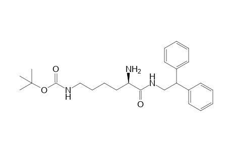 tert-Butyl (R)-{5-Amino-6-[(2,2-diphenylethyl)amino]-6- oxohexyl}carbamate