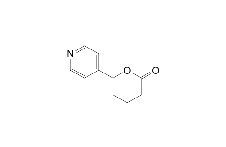 6-(Pyridin-4-yl)tetrahydropyran-2-one