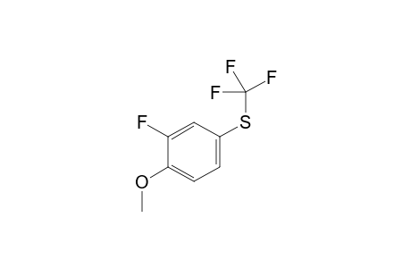 2-fluoro-1-methoxy-4-[(trifluoromethyl)thio]benzene