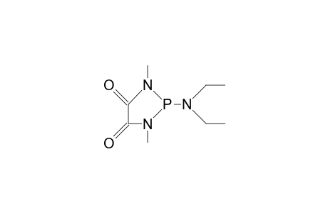 2-Diethylamino-1,3-dimethyl-1,3,2-diazaphosphane-4,5-dione