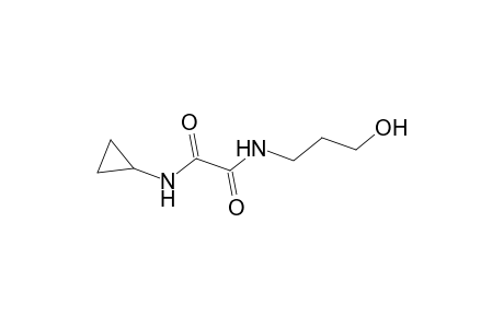 N~1~-cyclopropyl-N~2~-(3-hydroxypropyl)ethanediamide