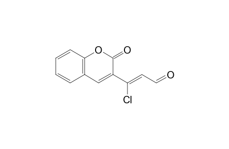 3-(2'-Formyl-1'-chlorovinyl)-coumarin