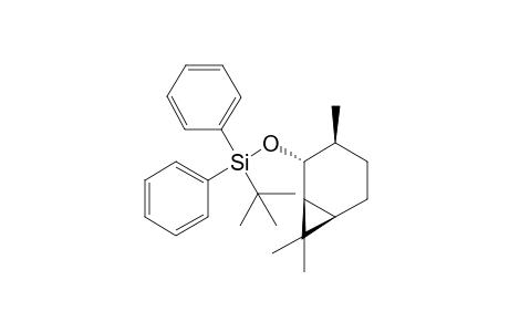 2-(1R,4S)-4-(Methylcyclohexen-2-yl)-2-propanol (1R,2S,3R,6S)-2-tert-Butyldiphenylsilyloxy-3,7,7-trimethylbicyclo[4.1.0]heptane