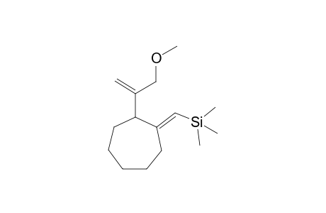 1-(1-(Methoxymethyl)ethenyl)-2-((trimethylsilyl)methylene)cycloheptene