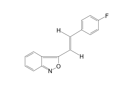 trans-3-(p-FLUOROSTYRYL)-2,1-BENZISOXAZOLE