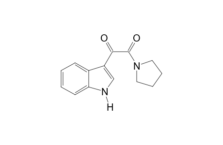1-(Indole-3-yl)-2-(1-pyrrolidinyl)-ethanedione