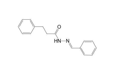 3-Phenyl-N-[(E)-(phenylmethylene)amino]propanamide