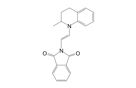 1H-isoindole-1,3(2H)-dione, 2-[2-(3,4-dihydro-2-methyl-1(2H)-quinolinyl)ethenyl]-