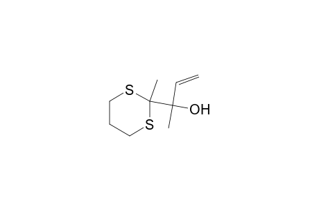 2-(2-Methyl-1,3-dithian-2-yl)-3-buten-2-ol