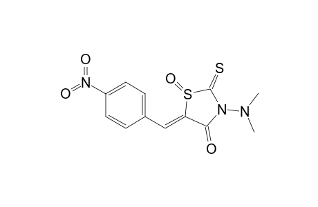 3-Dimethylamino-5-(4'-nitrobenzylidene)-4-oxothiazolidine-2-thione - S-oxide