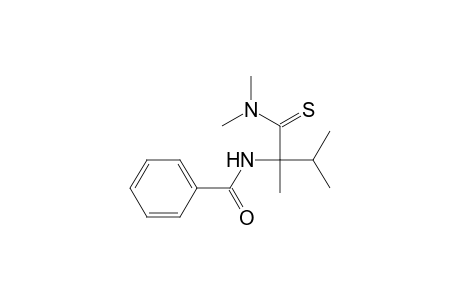 N-[1-(dimethylamino)-2,3-dimethyl-1-sulfanylidene-butan-2-yl]benzamide