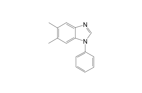 5,6-dimethyl-1-phenyl-1H-benzo[d]imidazole
